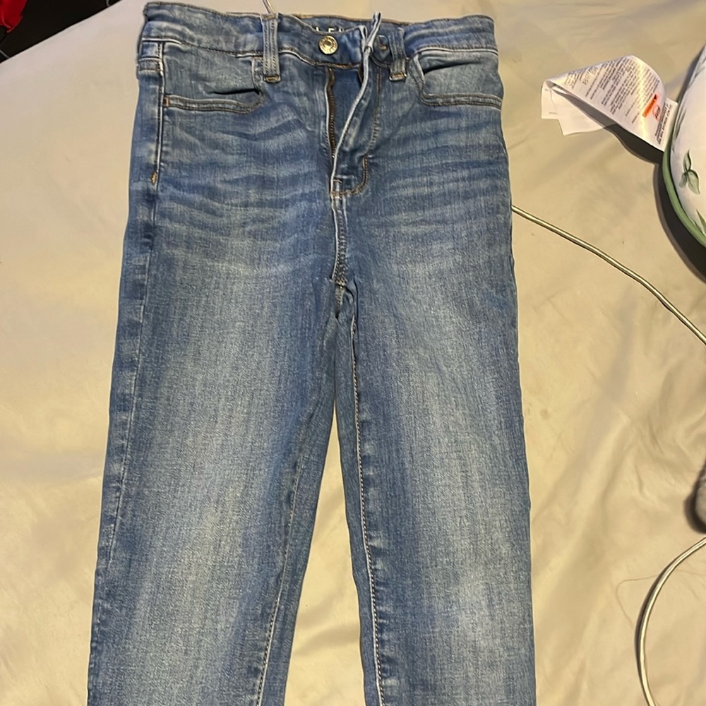 Jeans skinny high rise size 0